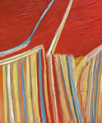 Harfenspiel, 60x50cm, 2020